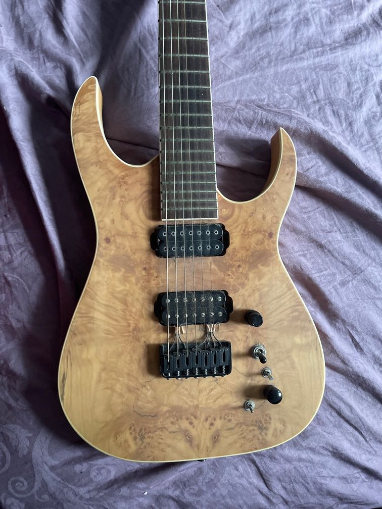 Blackmachine B7 inspired electric guitar, Hobbies & Toys, Music & Media