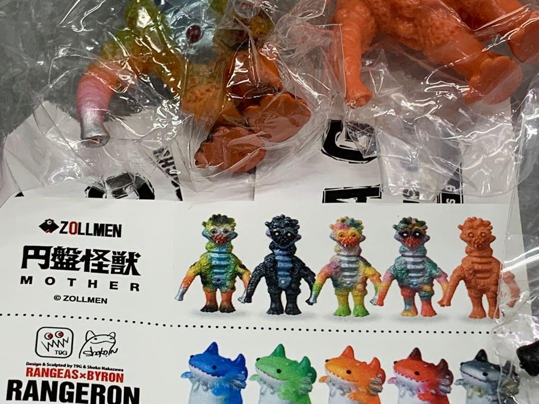 5体セット ZOLLMEN VAG MEDICOM TOY 円盤怪獣マザー ゾルメン