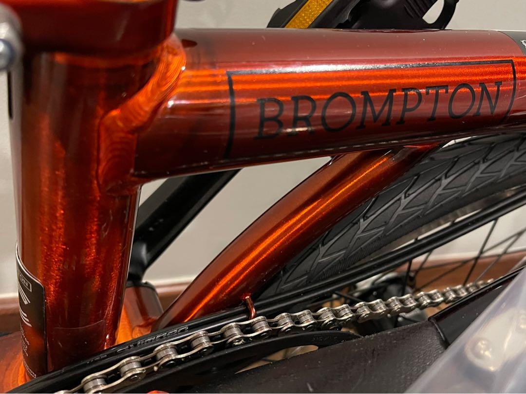 Brompton m6l flame 2025 lacquer