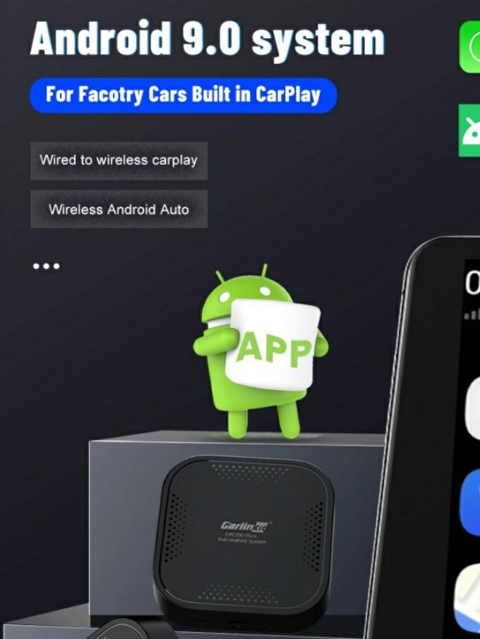Carlinkit TBOX 3.0 Auto Smart AI Box Wireless Adapter Multimedia