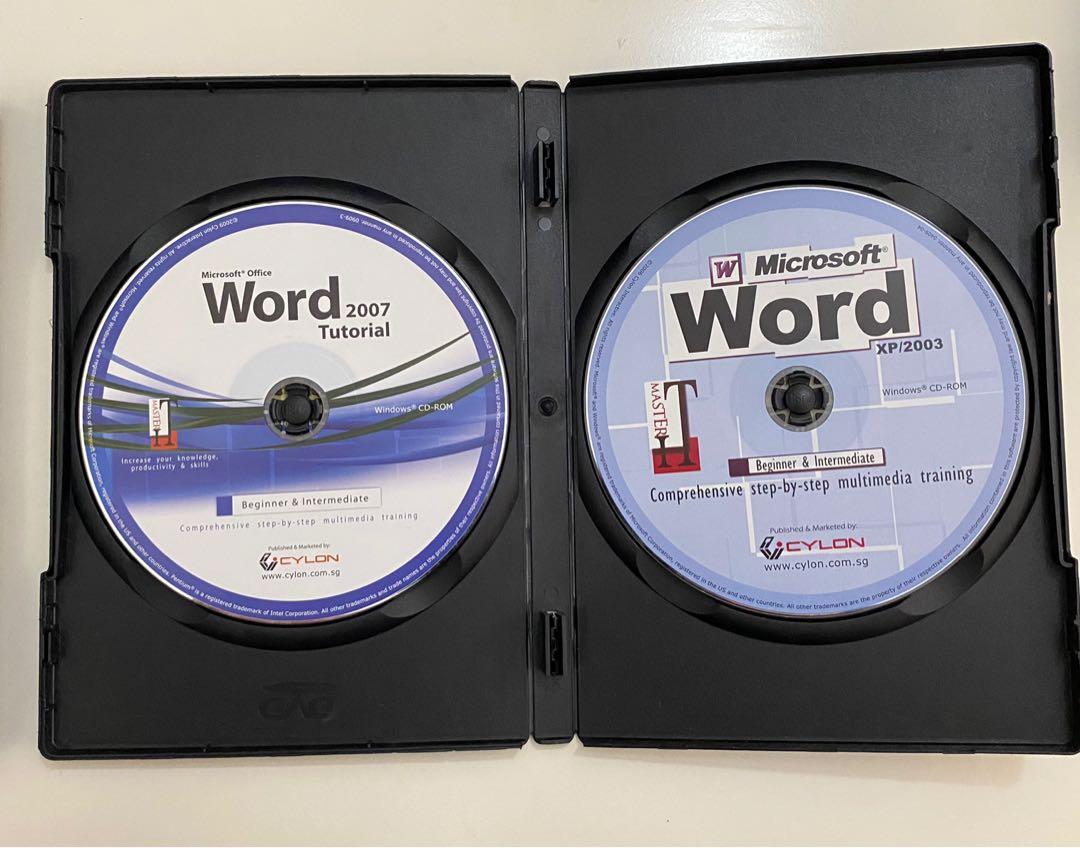 CBT] Microsoft Word & Excel Tutorial CD-ROM, Computers & Tech, Office &  Business Technology on Carousell