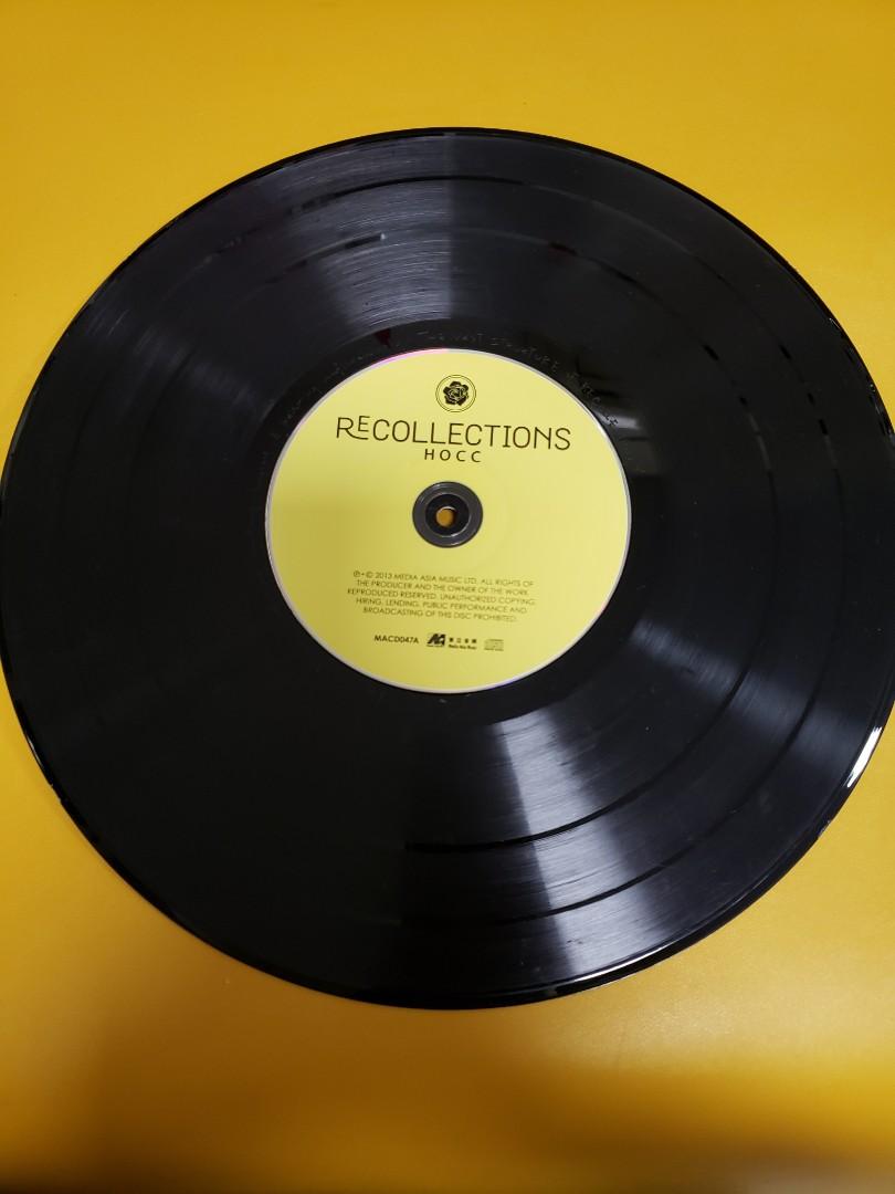 CD 何韻詩梅艷芳HOCC RECOLLECTIONS DVD 大黑膠SIZE 初回版, 興趣及