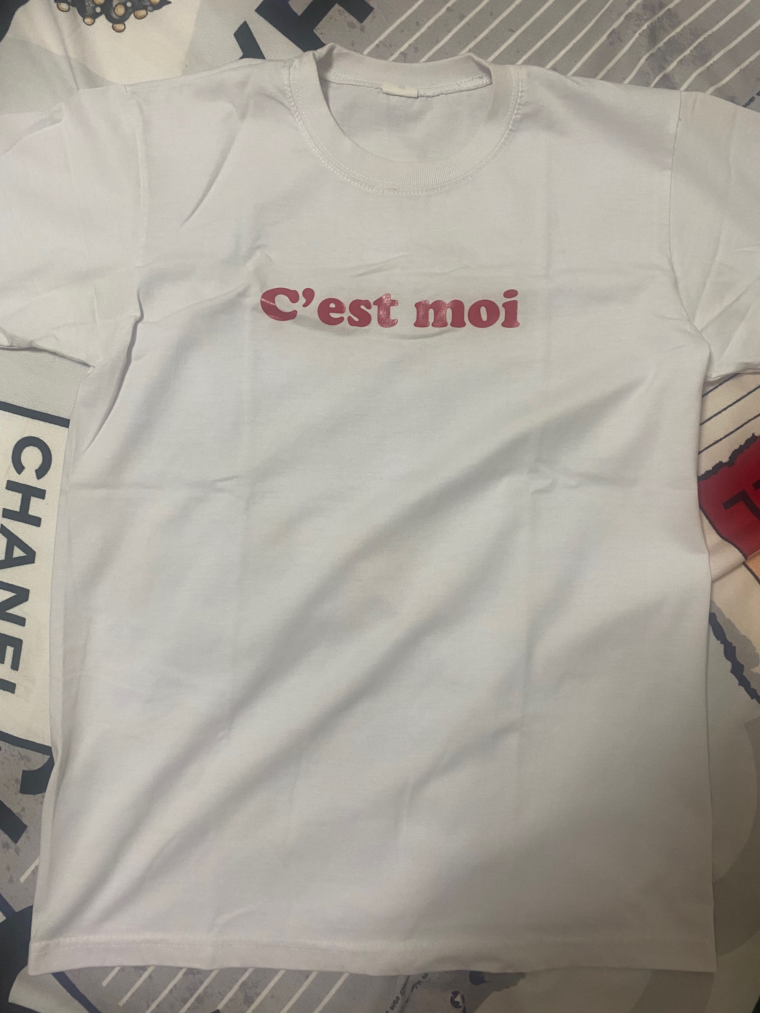 Cest moi shirt Women s Fashion Tops Shirts on Carousell