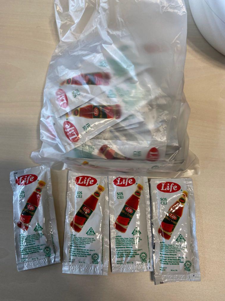 Chilli Sauce (30 packs from KFC), Food & Drinks, Spice & Seasoning on