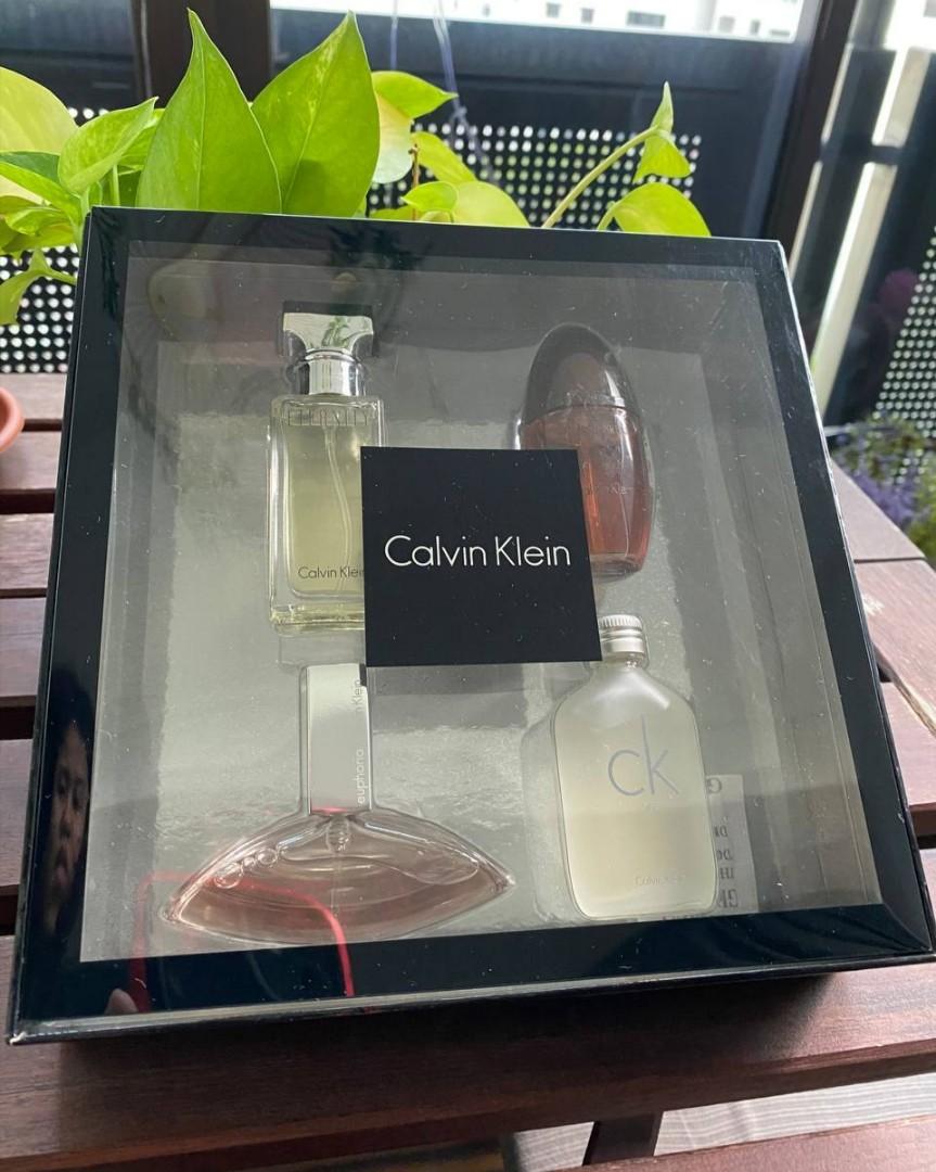 Christmas/Birthday Gift] Calvin Klein Mini Perfume 4 Piece Set, Beauty &  Personal Care, Fragrance & Deodorants on Carousell