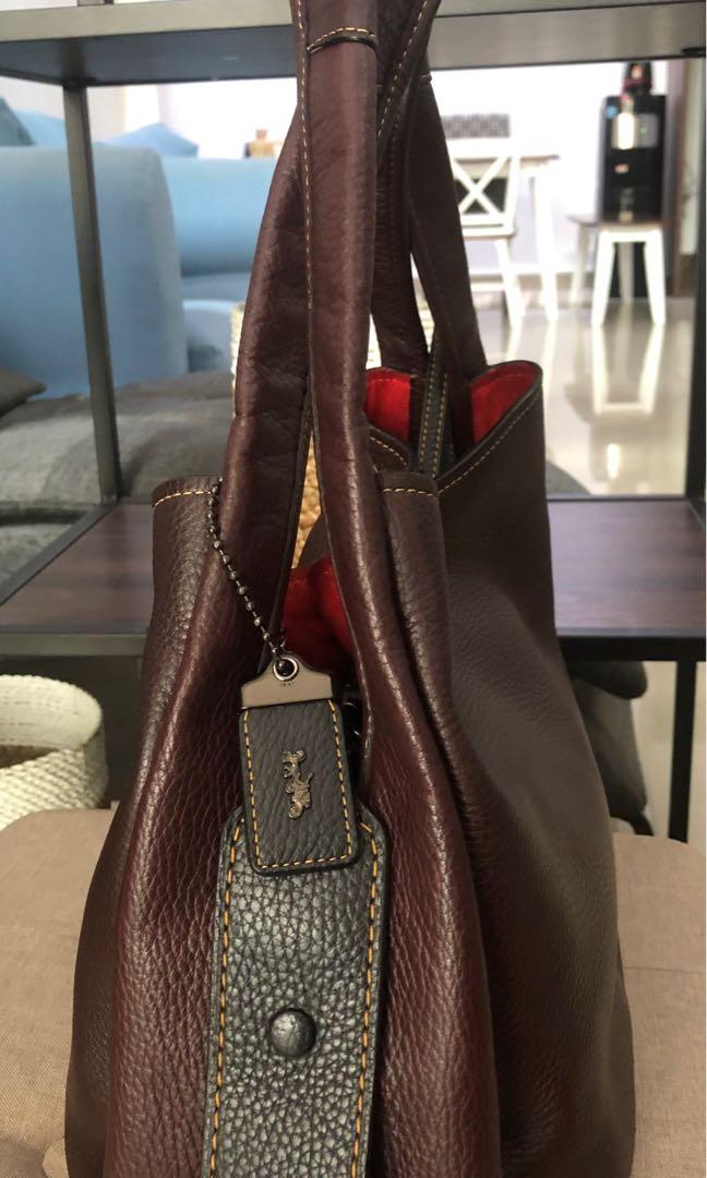 Coach bandit hobo 2025 oxblood