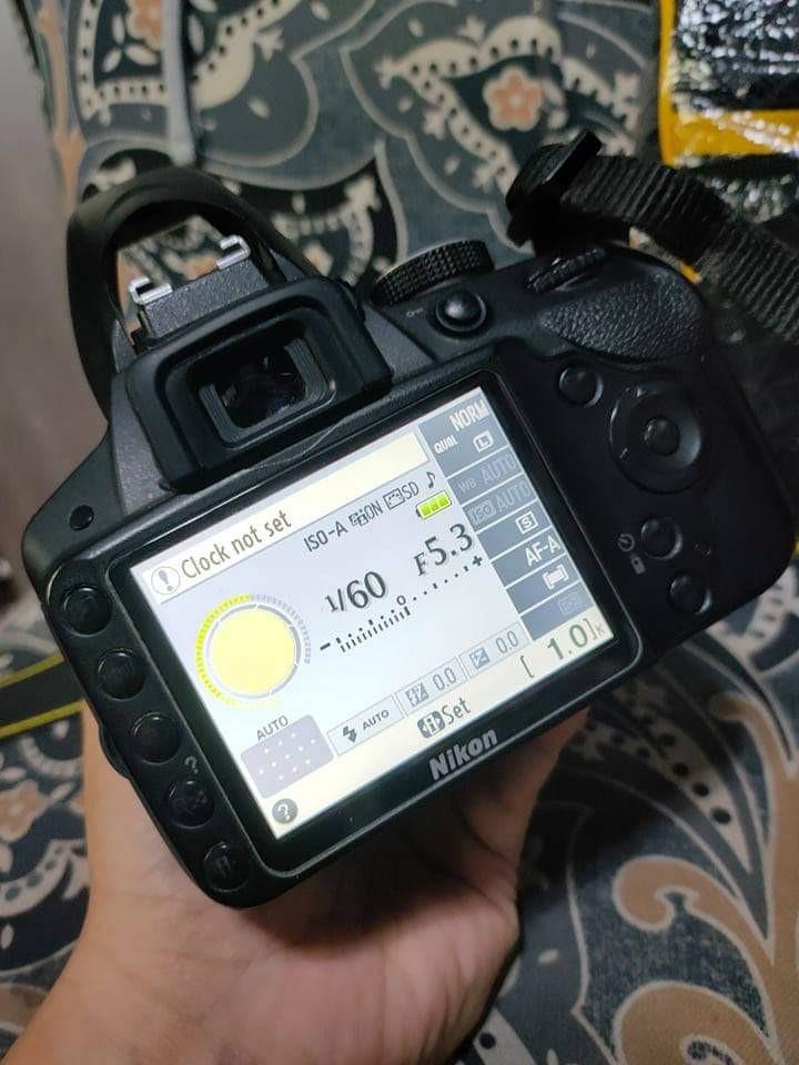 Cod 4 Sale Nikon d3200 DSLR (Category: Cameras) located in Caloocan City. Submitted by mr.carlo_dslr_laptop (Listing ID 1125609177, Image 2). Description: Nikon D3200 DSLR 24mp For Vlogs Video Photoshoot DSLR CAMERA FHD Video Good As New ✈️Any Location Cash on Delivery LBC deposit add 500 for the ship fee to Order the Nikon item 👍 👬Meet UPS - Metro Manila any Mall areas QC Pasay CAMAnava 👍 Rush Price 11,000 pesos 👈👈 Working Autofocus👍 No LC