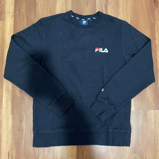 Crewneck Fila Vintage Original Fesyen Pria Pakaian Atasan di Carousell