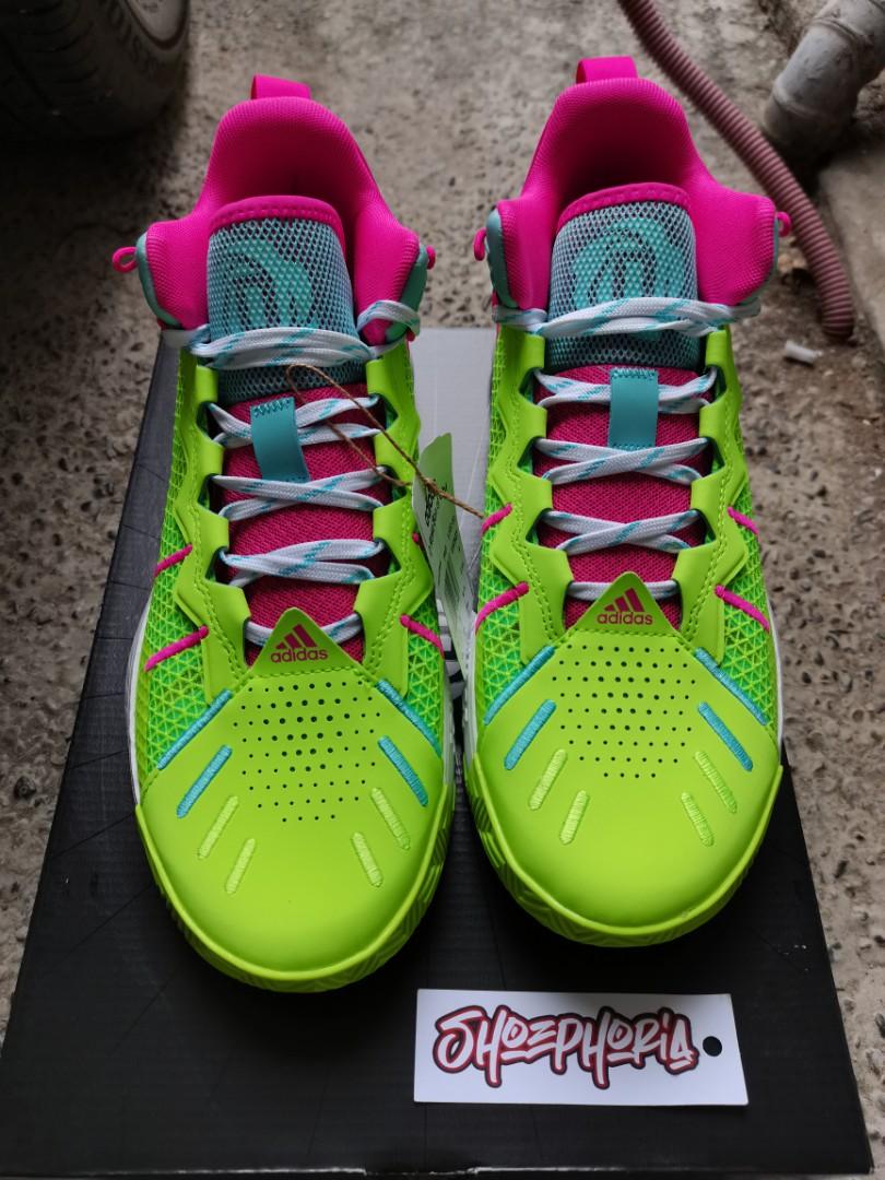 D Rose Son of Chi - Godspeed Signal Green, Men's Fashion, Footwear,  Sneakers on Carousell