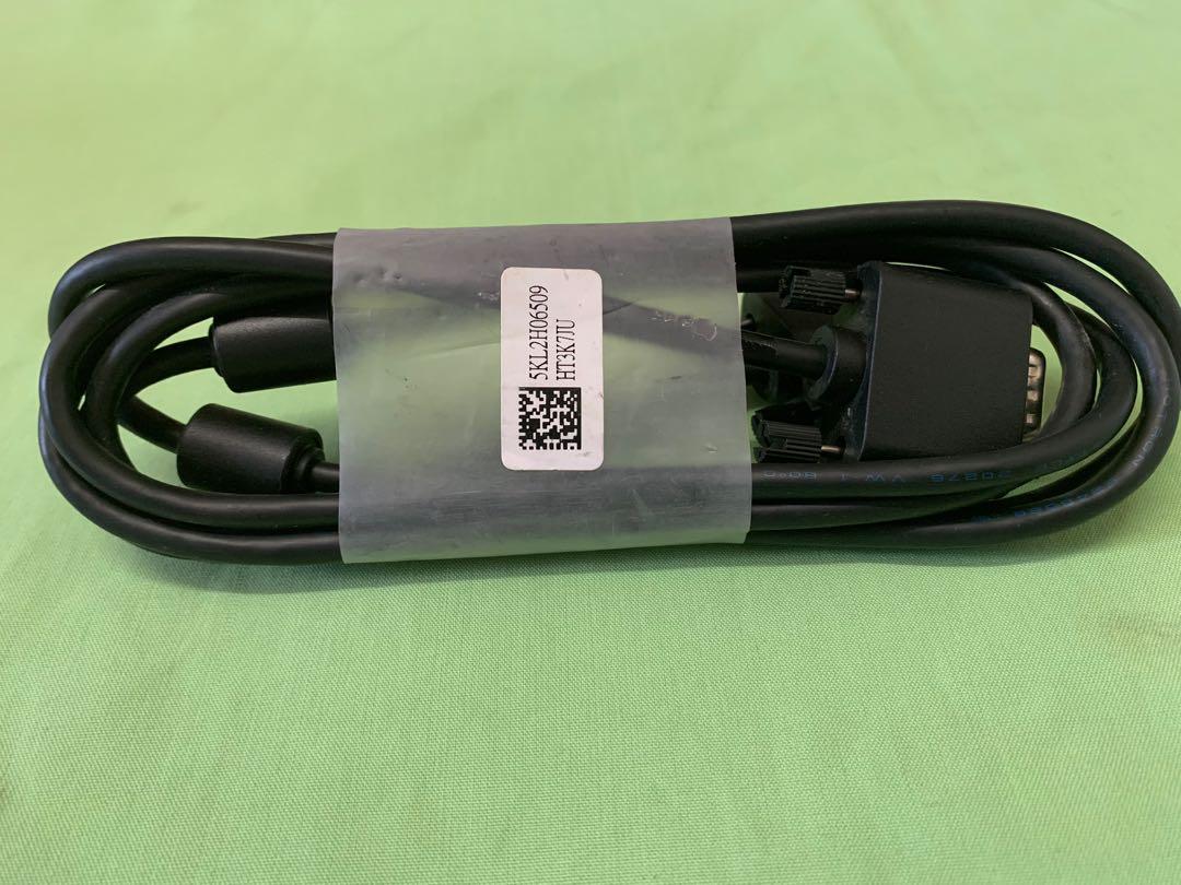 Dell Original VGA Cable 1 meter (Category: Cables & Adaptors) located in Paranaque City. Submitted by seb_trading (Listing ID 1125513268, Image 3). Description: Dell original cable from US 1 meter long cable brand new heavy duty it eliminate screen noise high quality 20pcs. available .