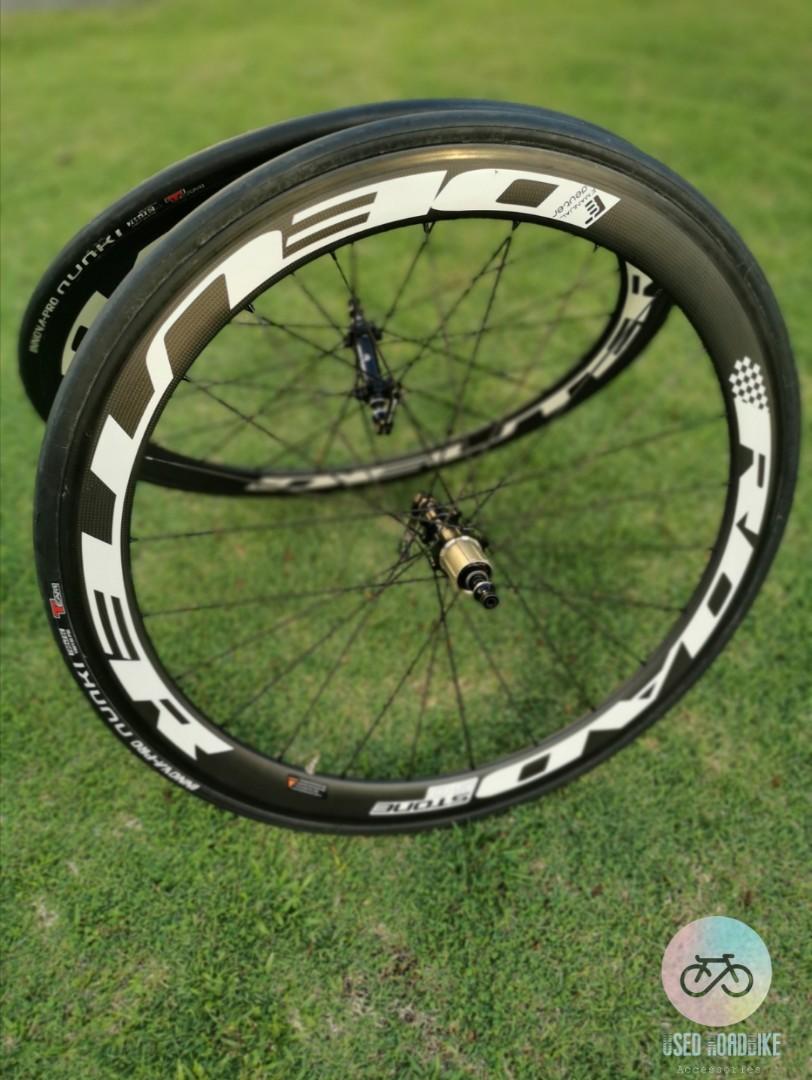 DEUTER STONE 50 MM CARBON WHEELSET, Sports Equipment, Bicycles & Parts