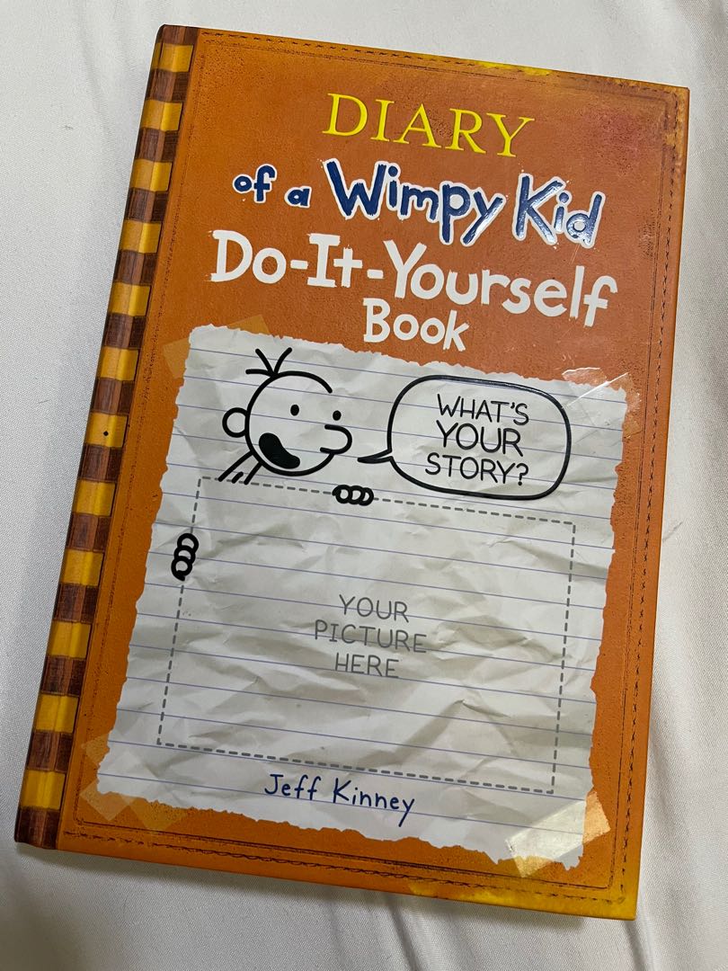 DIARY OF WIMPY KID DIY BOOK, Hobbies & Toys, Books & Magazines