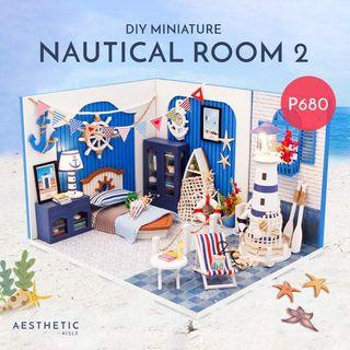 DIY Miniature Nautical Room