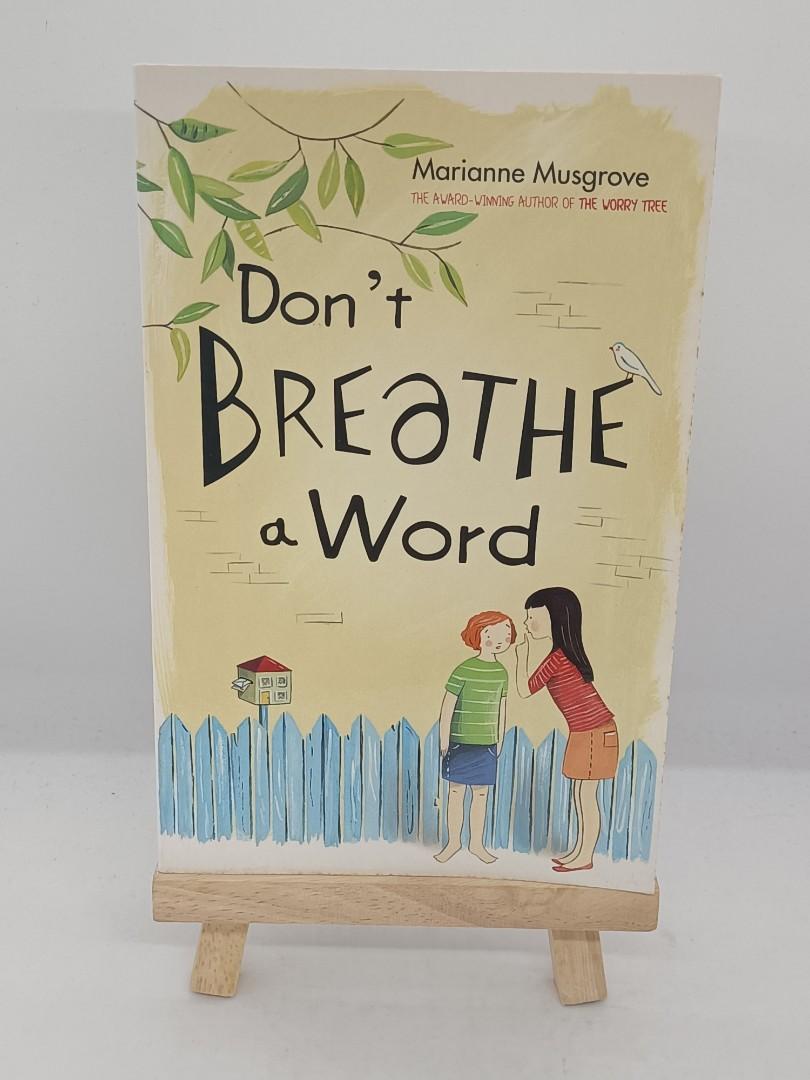 Don't Breathe A Word by Marianne Musgrove, Hobbies & Toys, Books