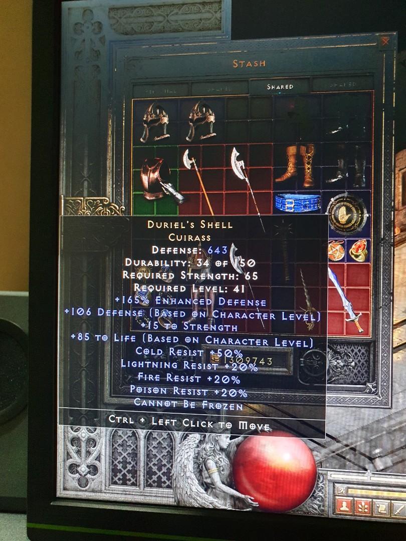 Duriel's shell D2R Diablo 2 resurrected, Video Gaming, Gaming ...