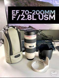 EF 70-200mm f/2.8L USM  (negotiable)