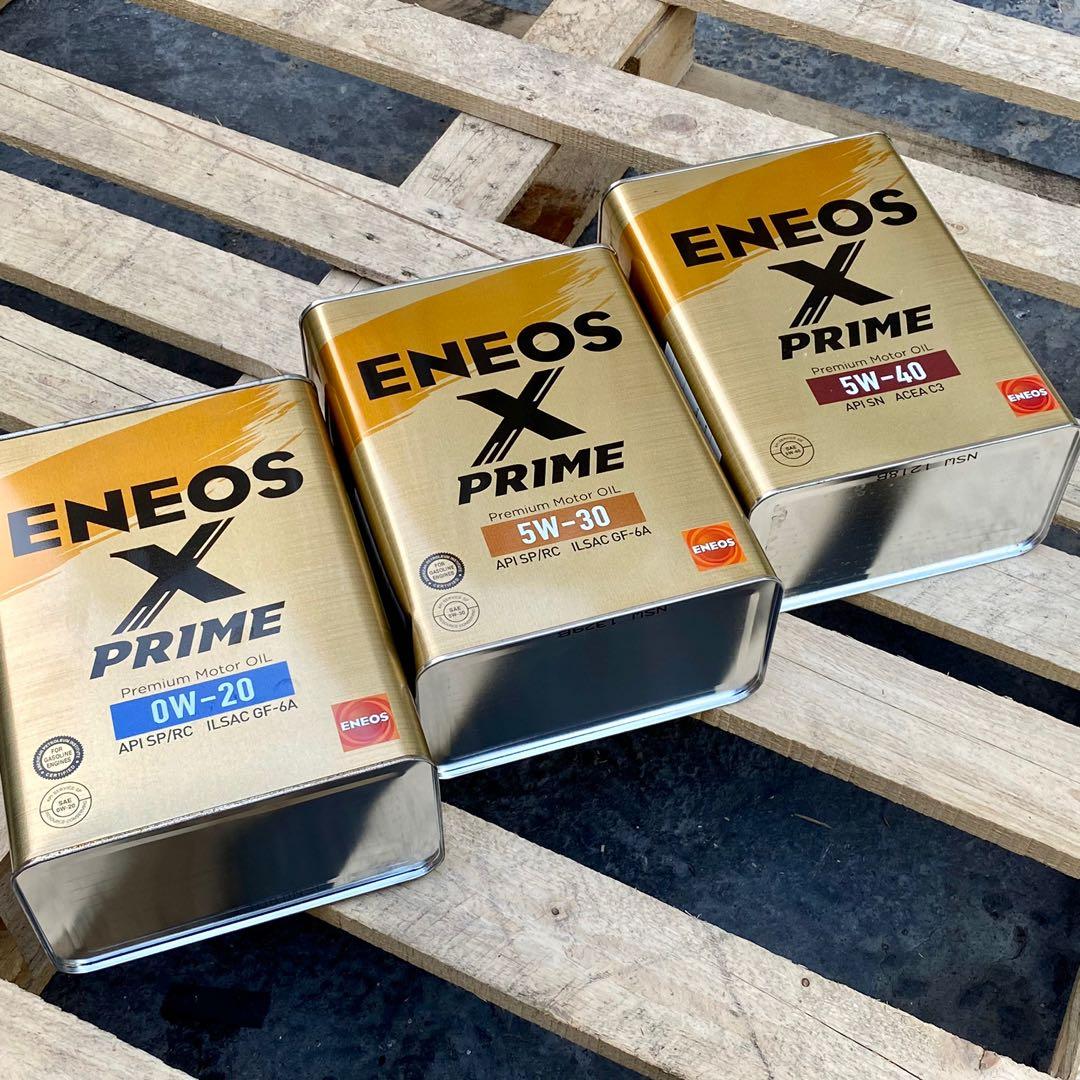 ENEOS X Prime 0W20 / 5W30 / 5W40 全合成偈油, 汽車配件, 其他- Carousell