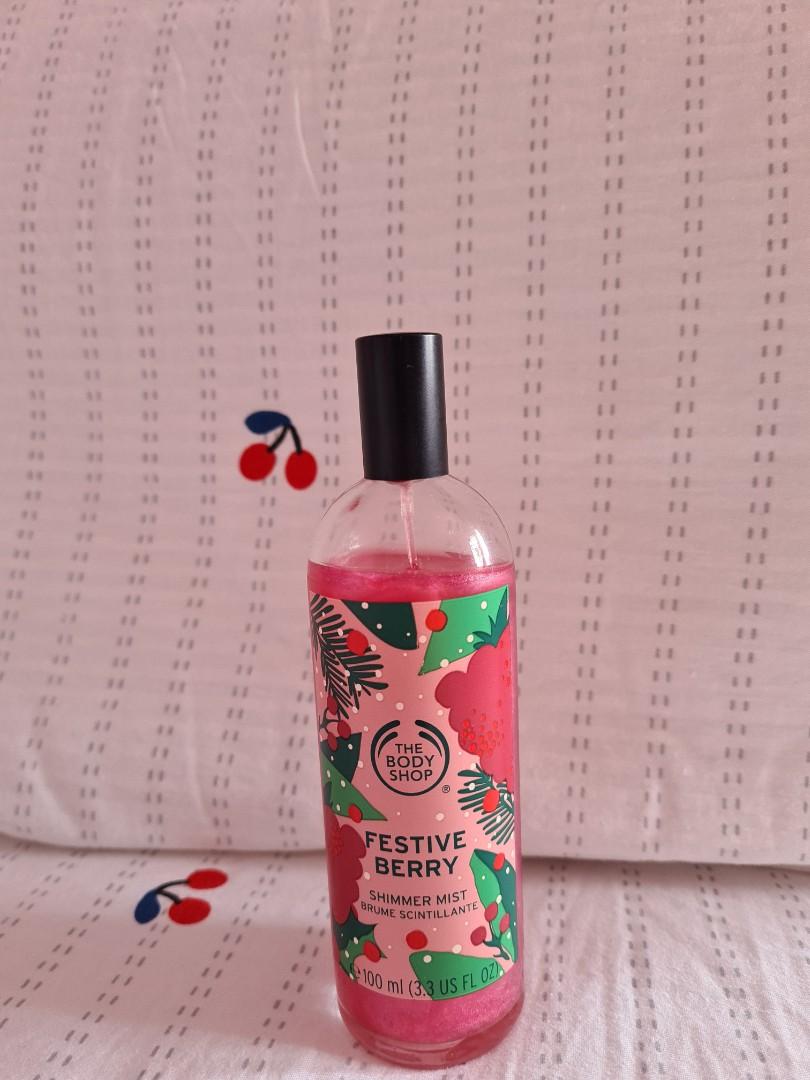 Body shop festive best sale berry shimmer mist