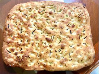 Focaccia Rosemary/Focaccia with toppings