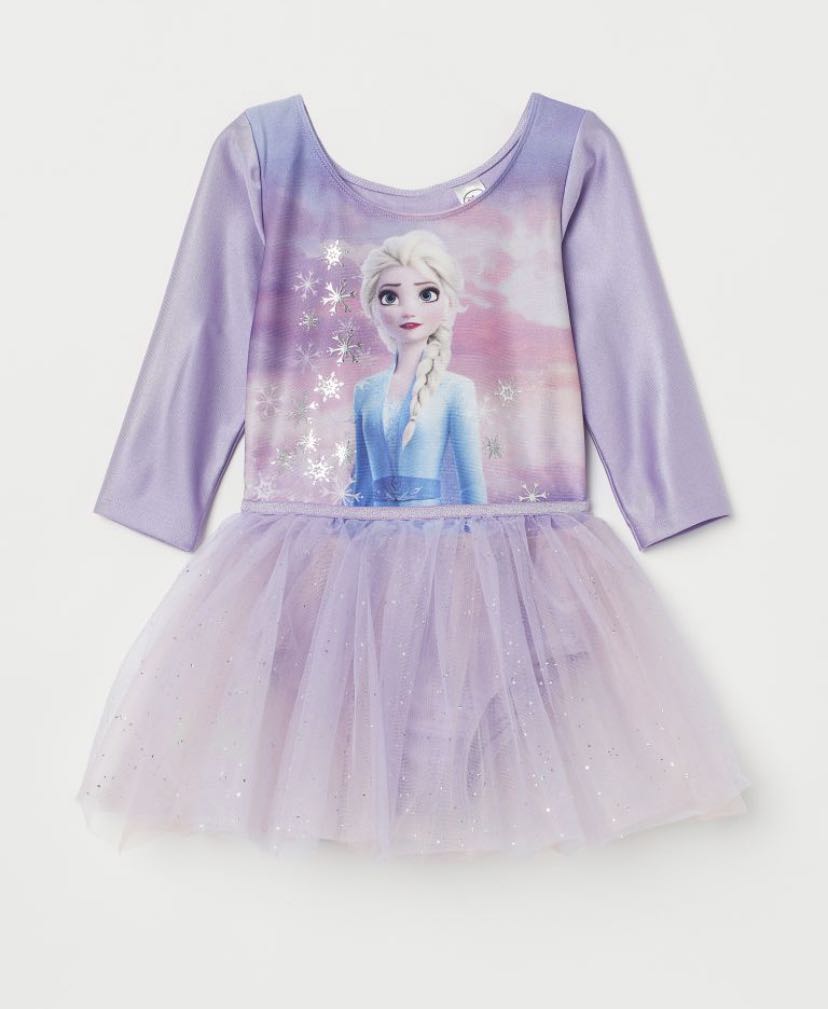 Frozen Ballet Dress with Tulle, Babies & Kids, Babies & Kids Fashion on