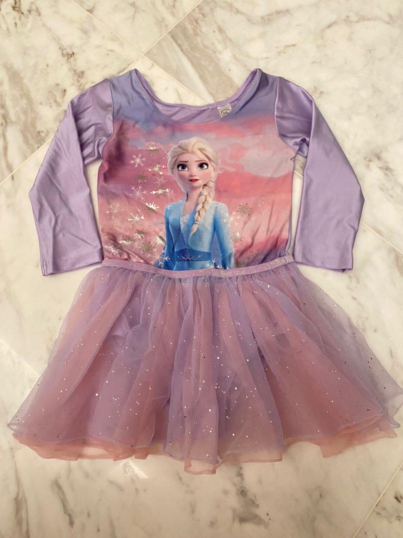 Frozen Ballet Dress with Tulle, Babies & Kids, Babies & Kids Fashion on