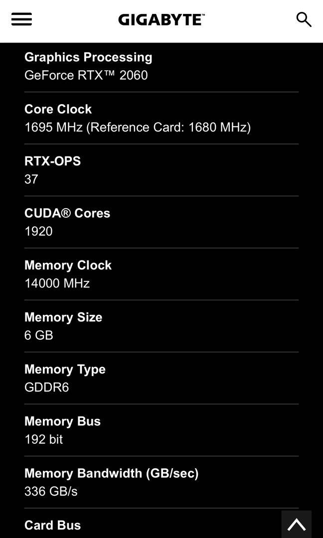 Gigabyte rtx 2060 mini itx oc 6g hotsell