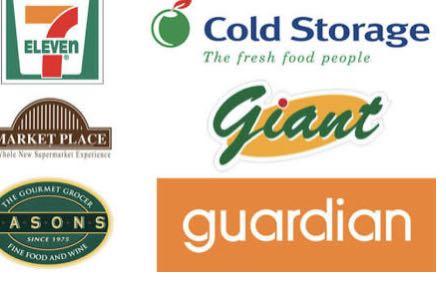 Giant/Cold Storage/7-11 vouchers 