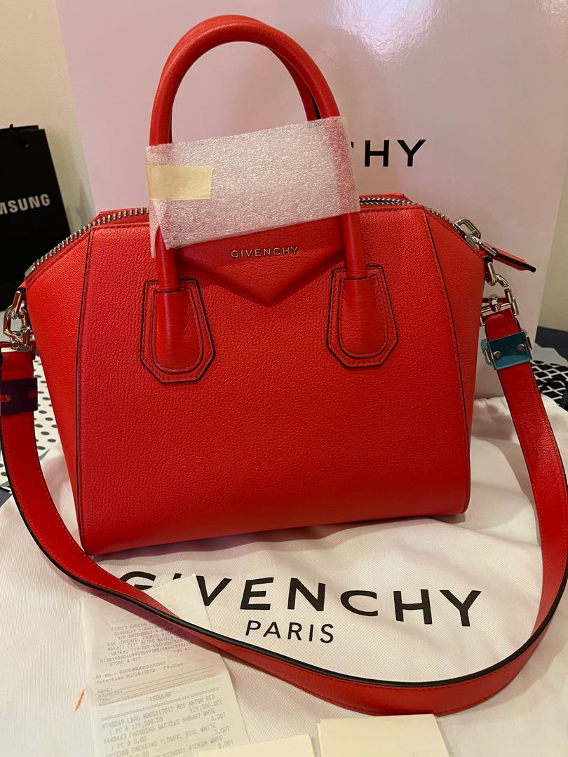 givenchy antigona small red