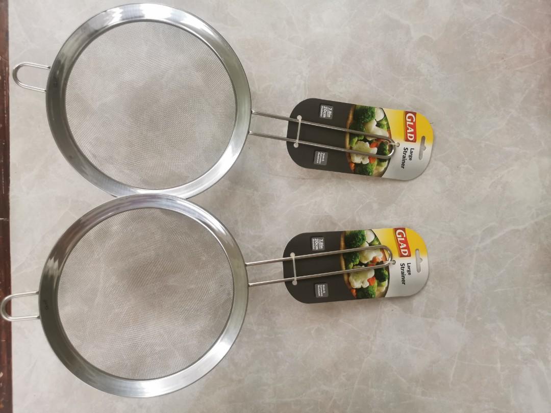 Glad large strainer 7.8 inch (Category: Bakeware) located in Makati City. Submitted by melissa12345 (Listing ID 1125539087, Image 3). Description: 👉Read me 1st 📍Brand new 💯 📍Items on hand ❌ No COD 🏦 MOP bpi/bdo/GCash 📍No return no exchange 📍Payment 1st before delivery 💰Cashless transaction at this moment..