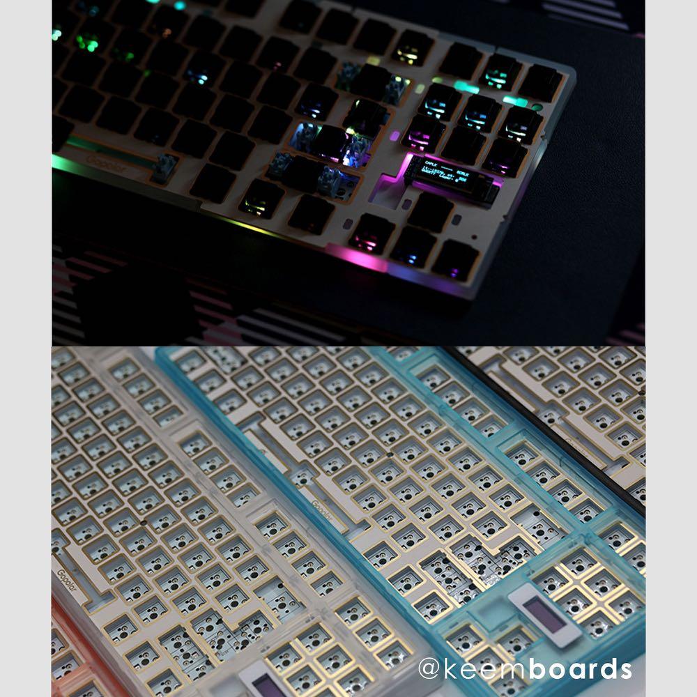 Gopolar GG86 TKL Custom Hotswap Keyboard, Computers & Tech, Parts