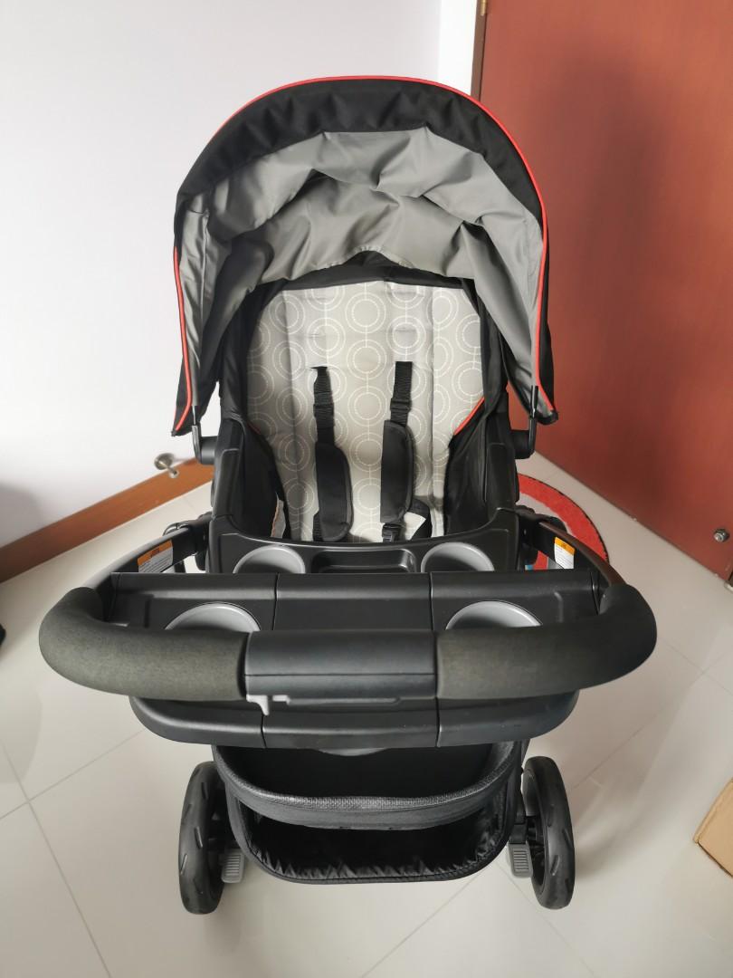 Graco modes Stroller (Category: Strollers) located in Singapore. Submitted by yilisha1 (Listing ID 1125512521, Image 3). Description: In very good condition (No tear no stain) Can switch to either front or back facing. Very strong and sturdy stroller. Self collect @BukitBatok.