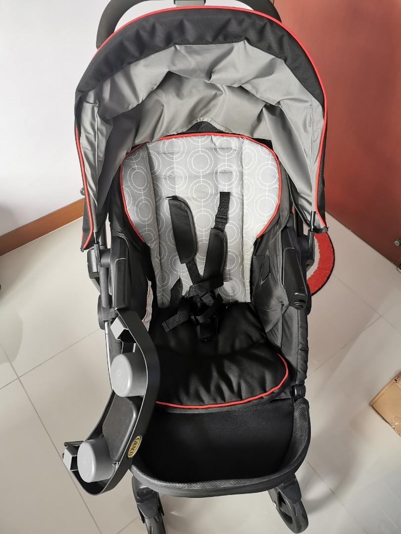 Graco modes Stroller (Category: Strollers) located in Singapore. Submitted by yilisha1 (Listing ID 1125512521, Image 2). Description: In very good condition (No tear no stain) Can switch to either front or back facing. Very strong and sturdy stroller. Self collect @BukitBatok.