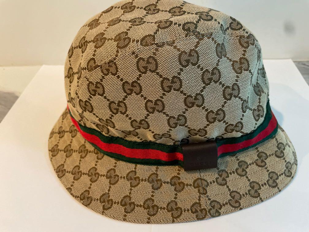 Gucci bucket hat 💯 authentic , Luxury 