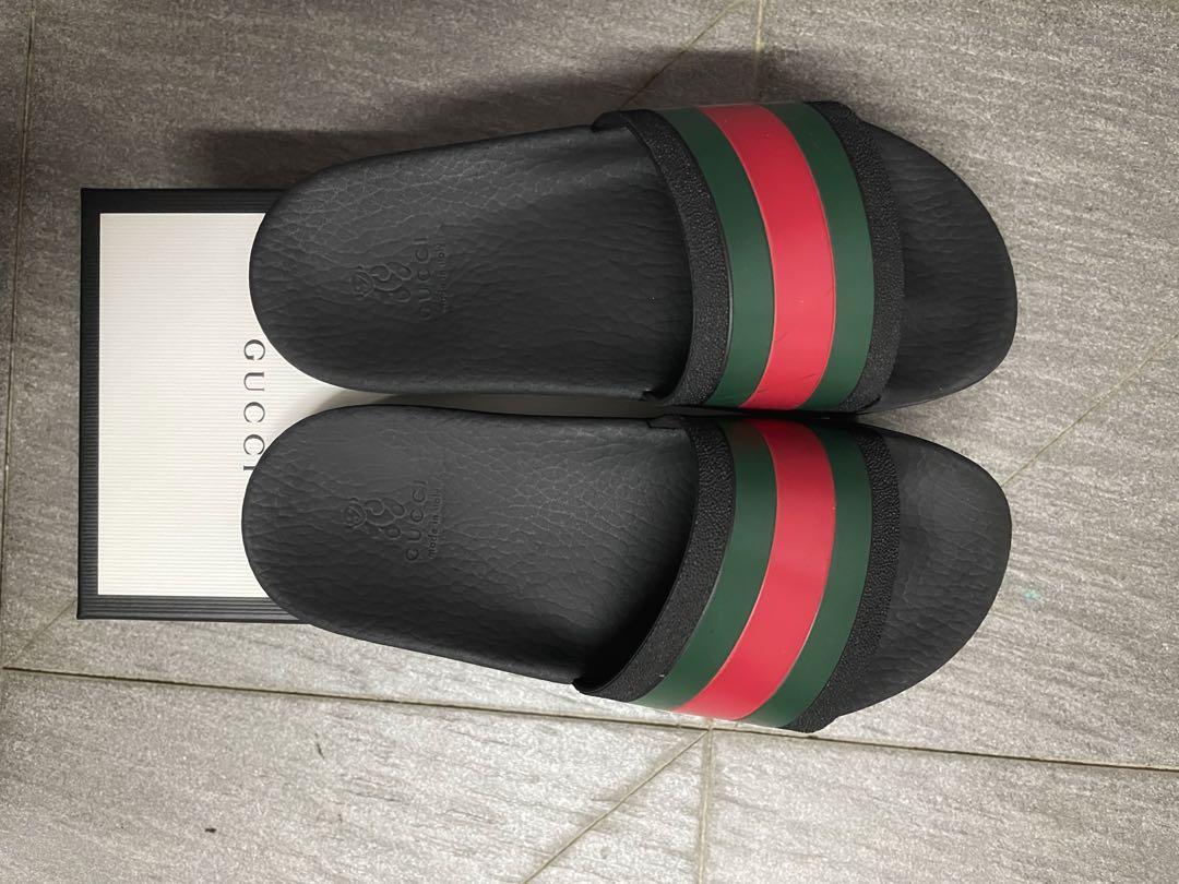 Real gucci on sale slides for cheap