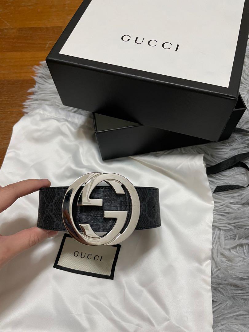 MEN GUCCI SUPREME BELT W G BUCKLE Men s Fashion Watches