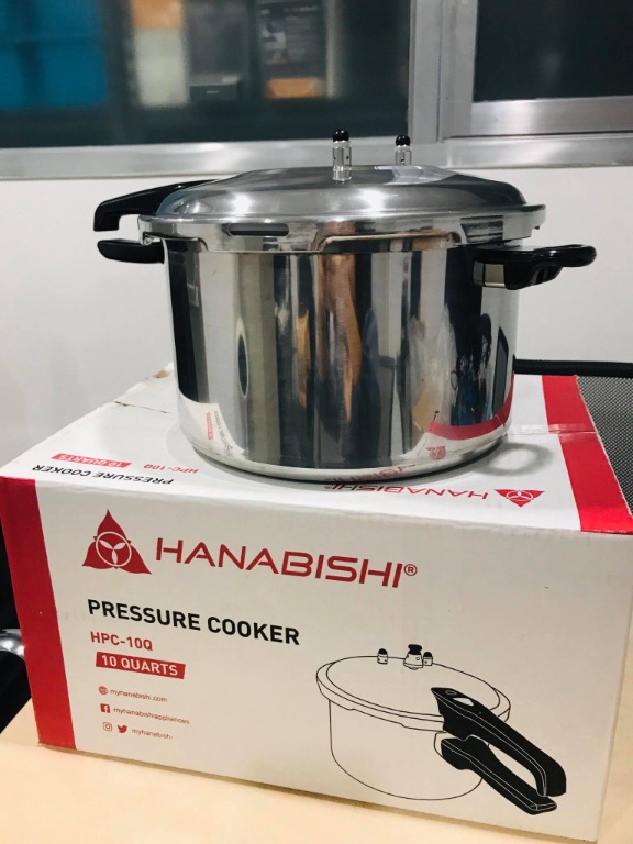 Hanabishi 10 Quartz Pressure Cooker HPC 10QC TV Home Appliances
