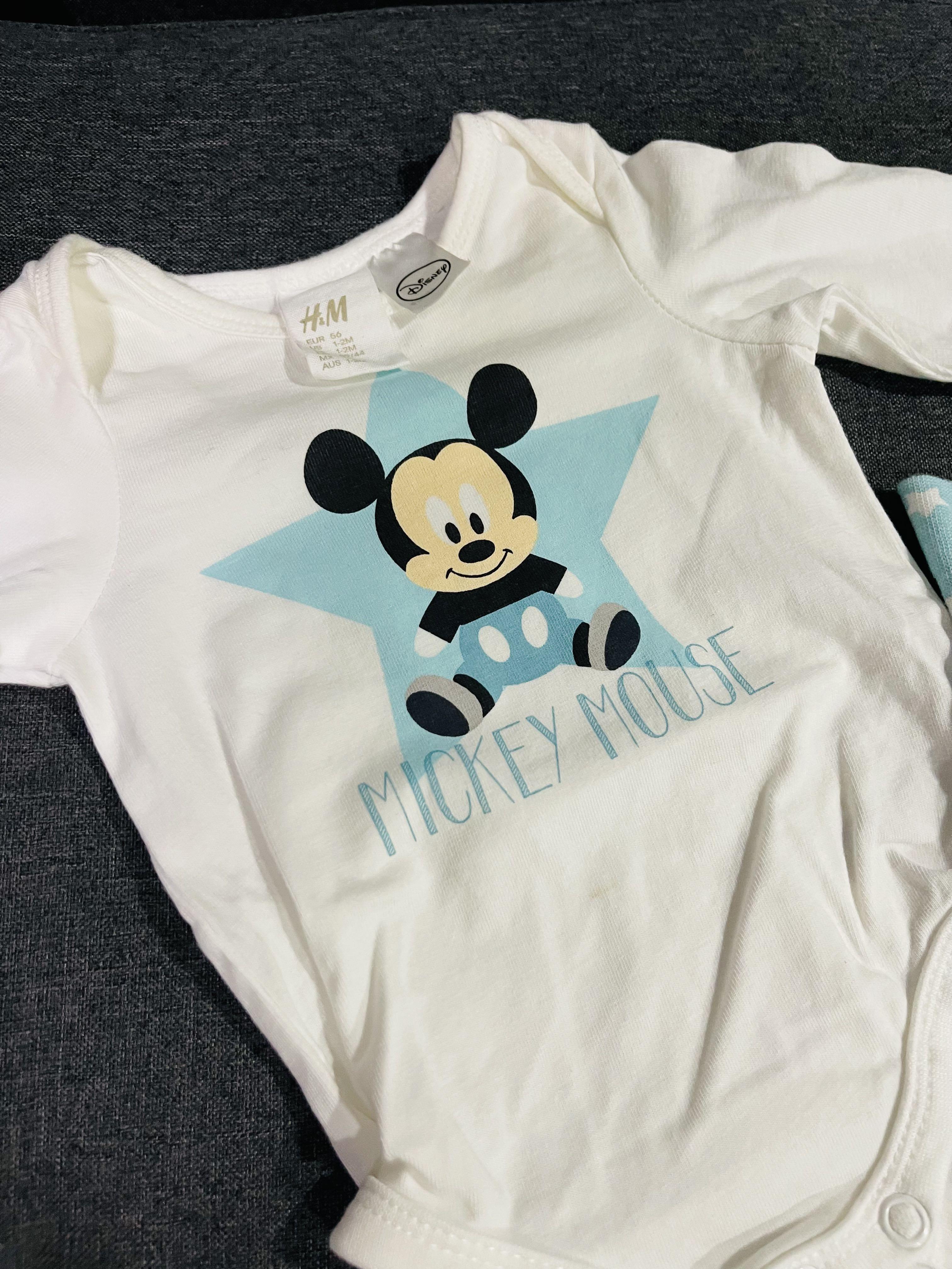 H&M Mickey Newborn set with free newborn cap (Category: Babies & Kids Fashion) located in Marikina City. Submitted by shasundaeclothings (Listing ID 1121596366, Image 3). Description: -H&M Newborn set Mickey Mouse With free newborn cap Excellent condition like new Used once for photoshoot .