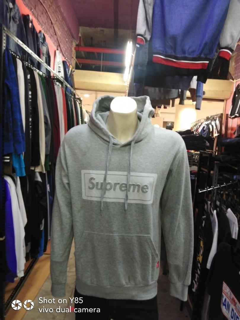 Hoodie Supreme Korea Men s Fashion Tops Sets Hoodies on Carousell