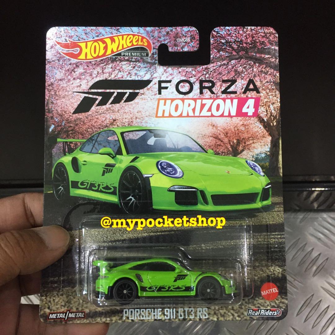 Toys & Hobbies Diecast Cars, Trucks & Vans Forza Horizon 4 Porsche 911 GT3 RS 2021 Hot Wheels