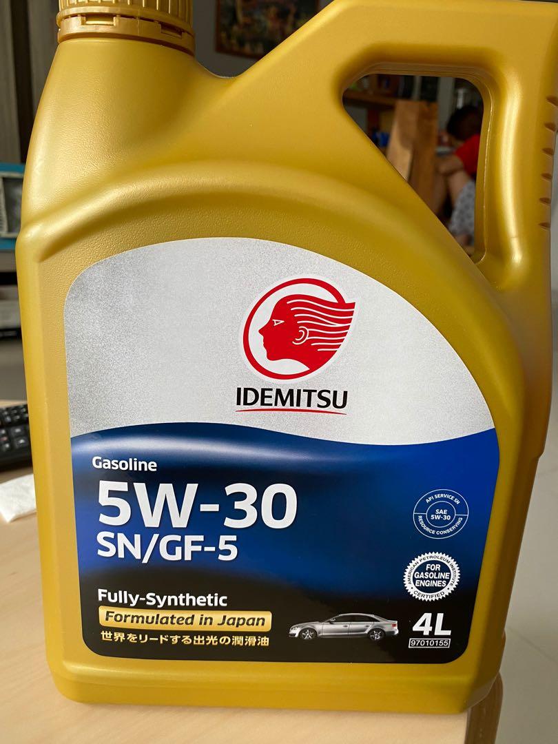 Idemitsu 5W30 Engine Oil, Car Accessories, Accessories on Carousell