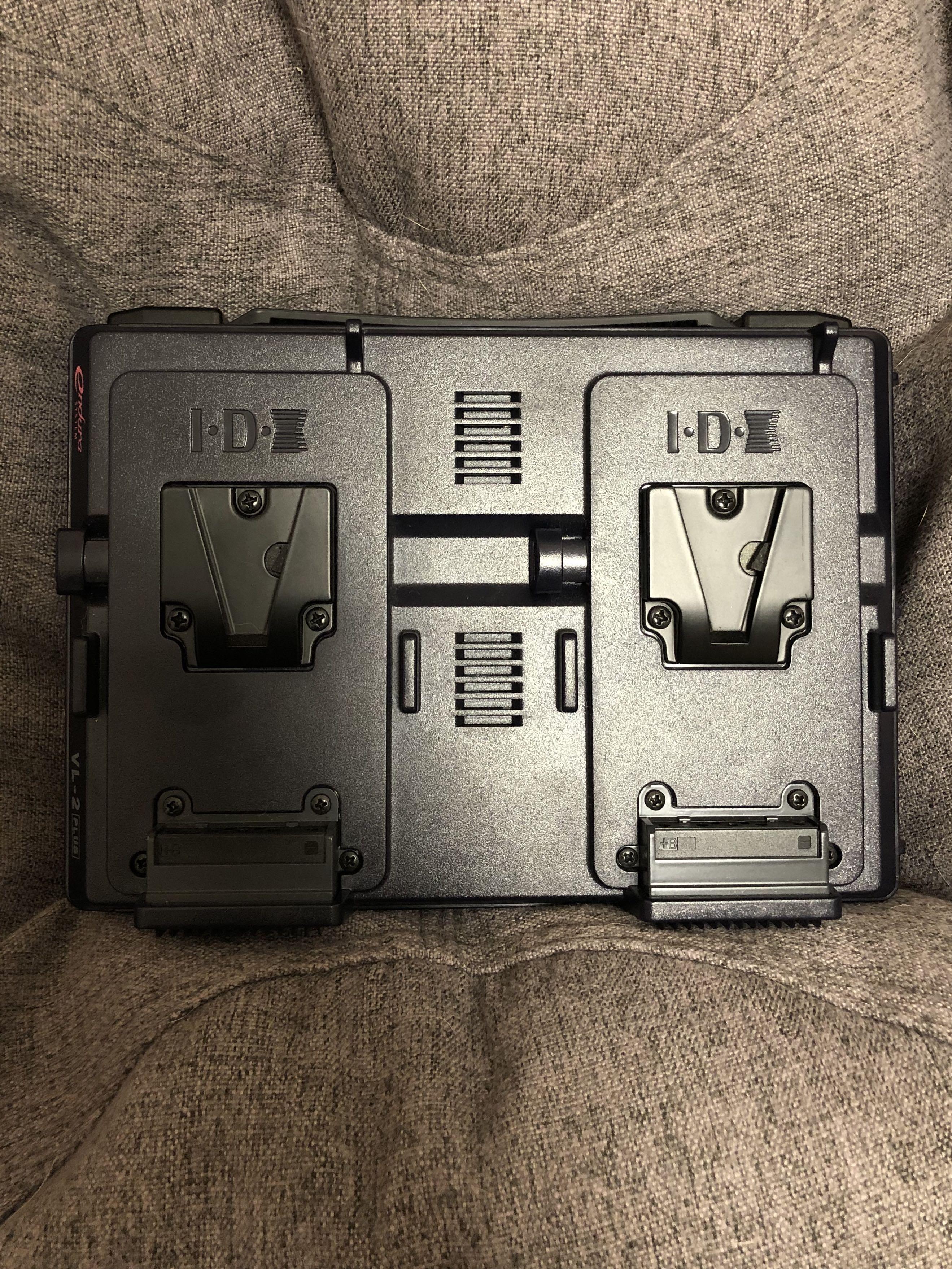 Endura VL-2 PLUS Vマウント IDX IDX VL-2PLUS ACアダプター付き2連