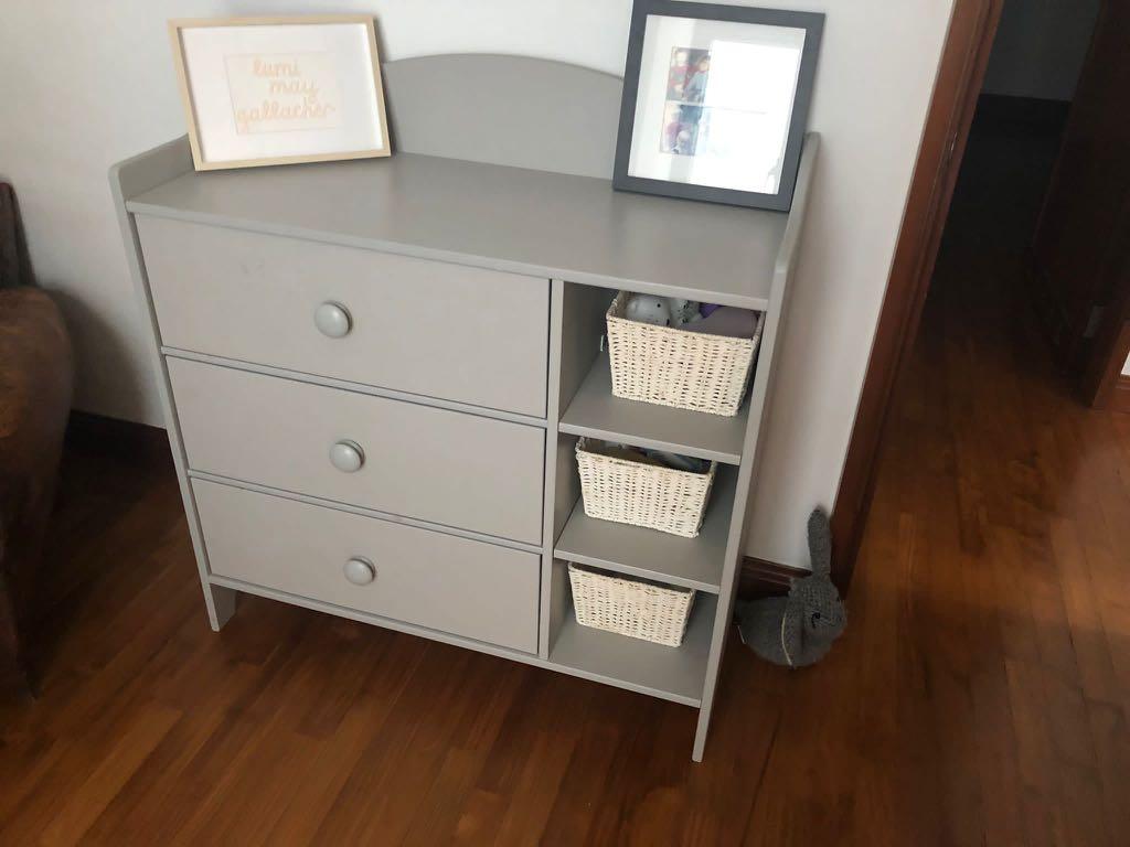 IKEA BABY COT AND MATCHING DRAWERS, Babies & Kids, Baby Nursery & Kids