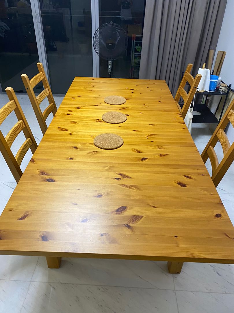 Ikea Dining Table, Furniture & Home Living, Furniture, Tables & Sets on