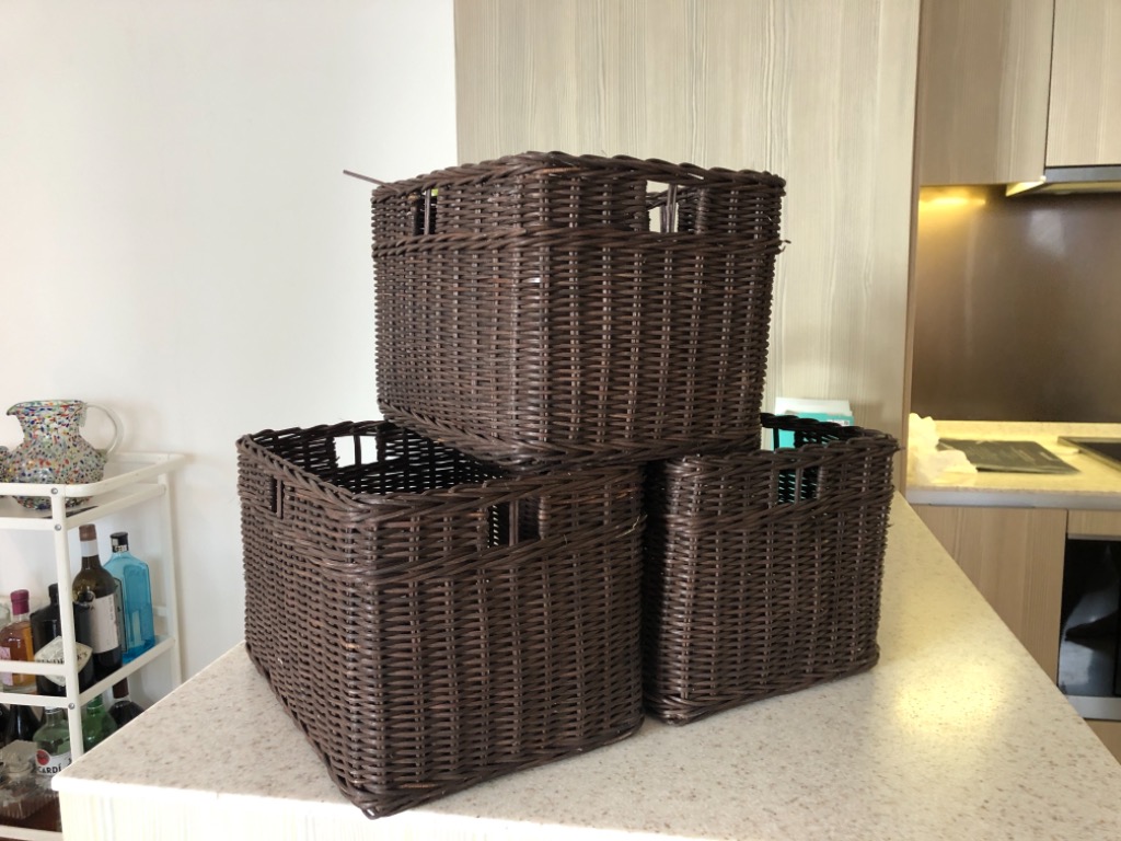 IKEA Gabbig Baskets, Furniture & Home Living, Home Improvement