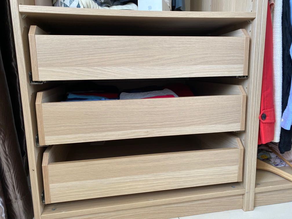 IKEA Pax Drawers, Furniture & Home Living, Furniture, Shelves,