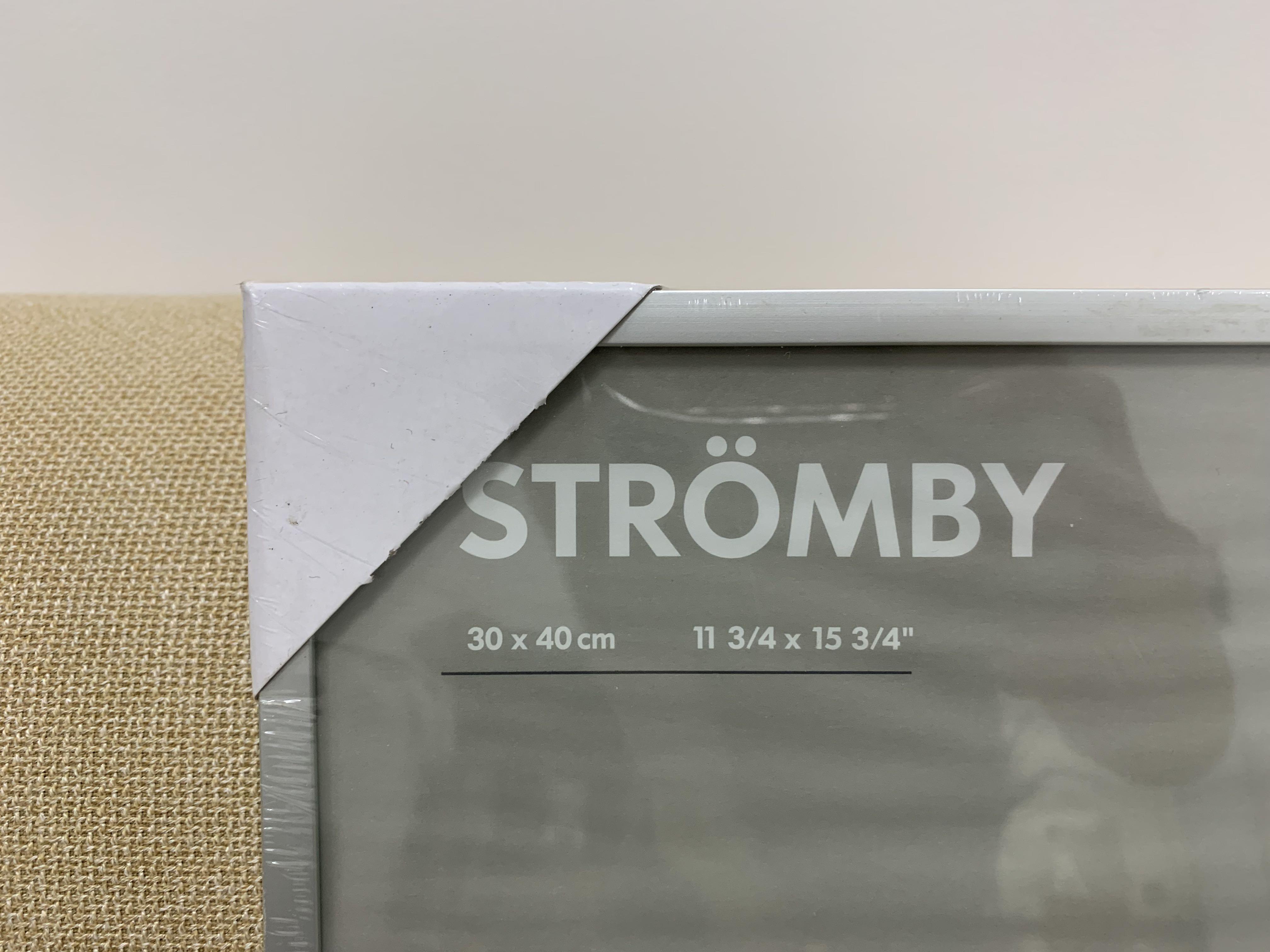 Ikea Stromby silver photoframe 銀色相框 畫框, 傢俬＆家居, 家居裝飾, 相架畫作 - Carousell