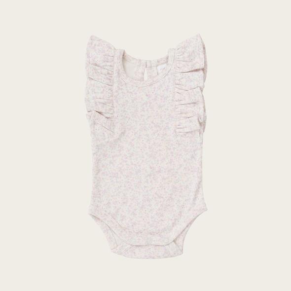 Jamie Kay Frill Singlet Bodysuit Hana Floral (36m), Babies & Kids, Babies & Kids Fashion on