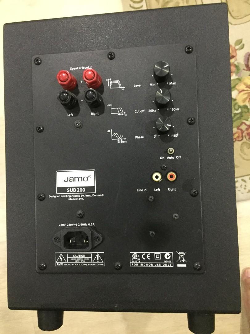 JAMO Sub Woofer, Audio, Soundbars, Speakers & Amplifiers on Carousell