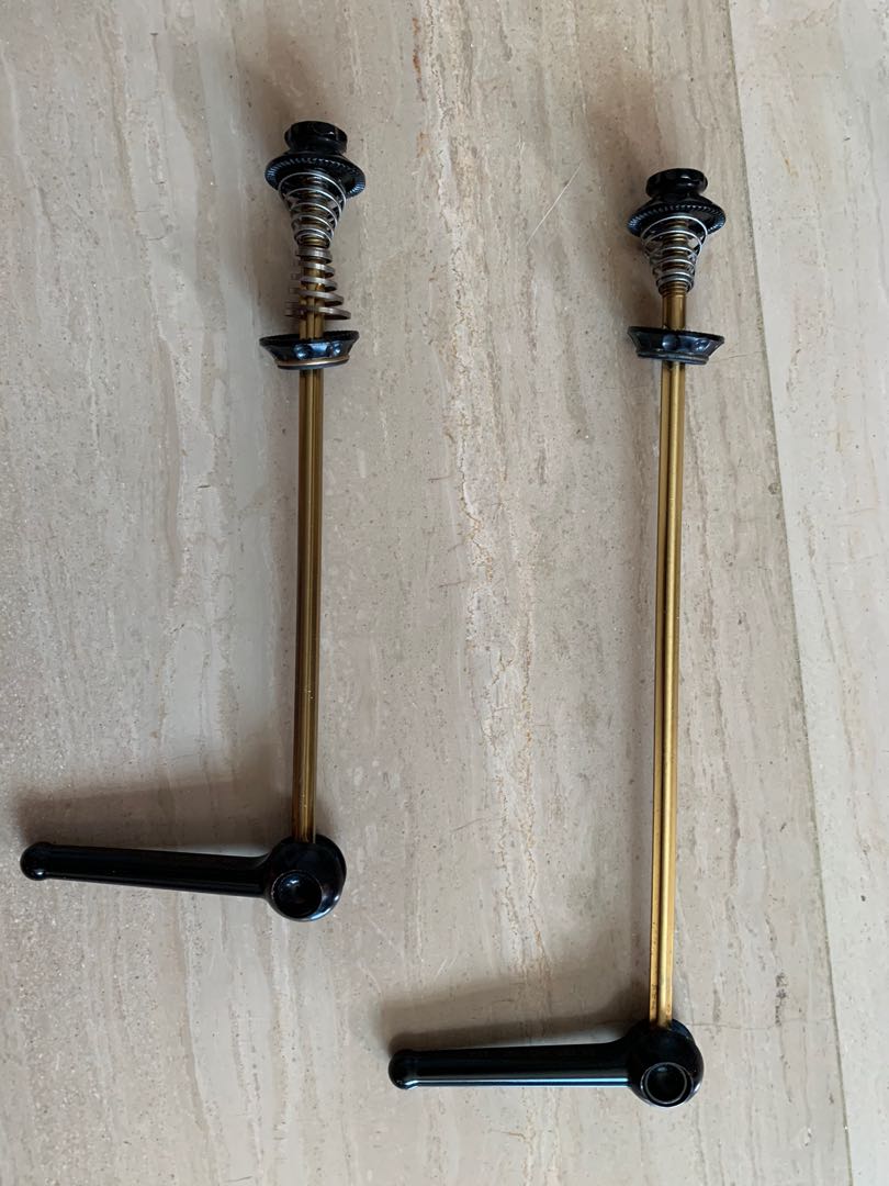 thumbnail image 2 of Kcncgrooving Qr Mtb Titanium Axle Hub Skewer Black Kqr05 2 of 12