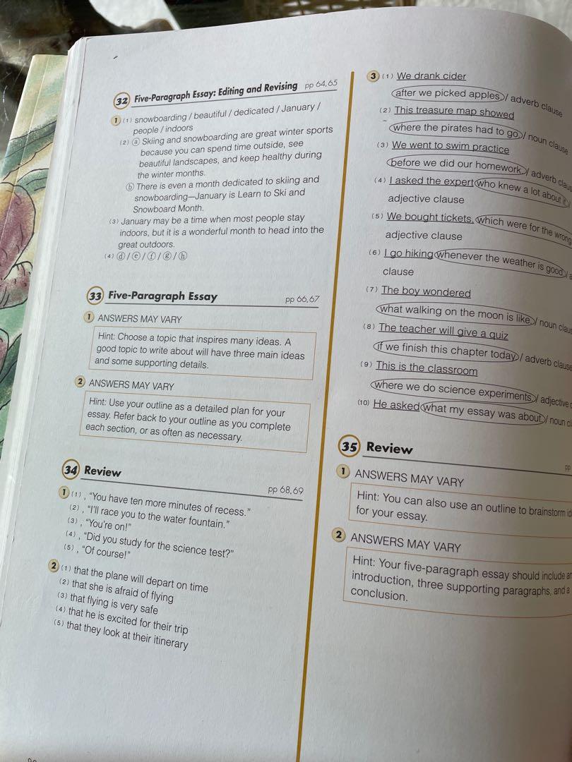 Kumon writing workbooks Grade 5, Hobbies & Toys, Books & Magazines